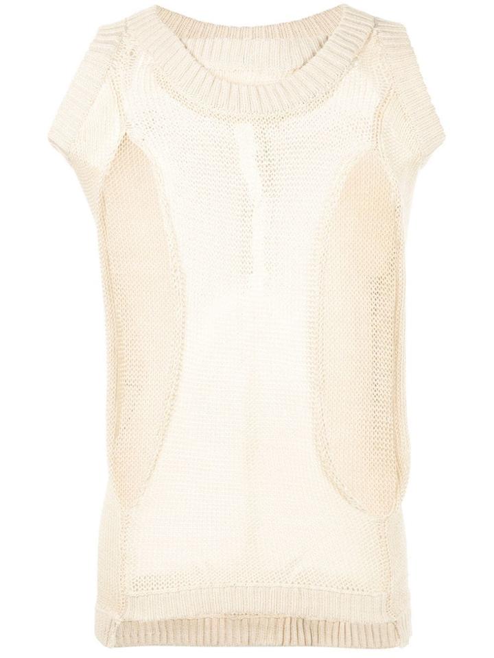 Per Götesson Knitted Slit Tank - Neutrals