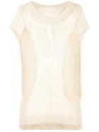 Per Götesson Knitted Slit Tank - Neutrals