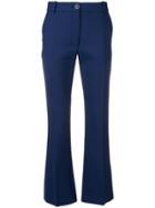 Valentino Straight-leg Tailored Trousers - Blue