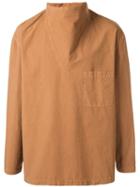 Lemaire Long-sleeved Slip-on Shirt - Neutrals