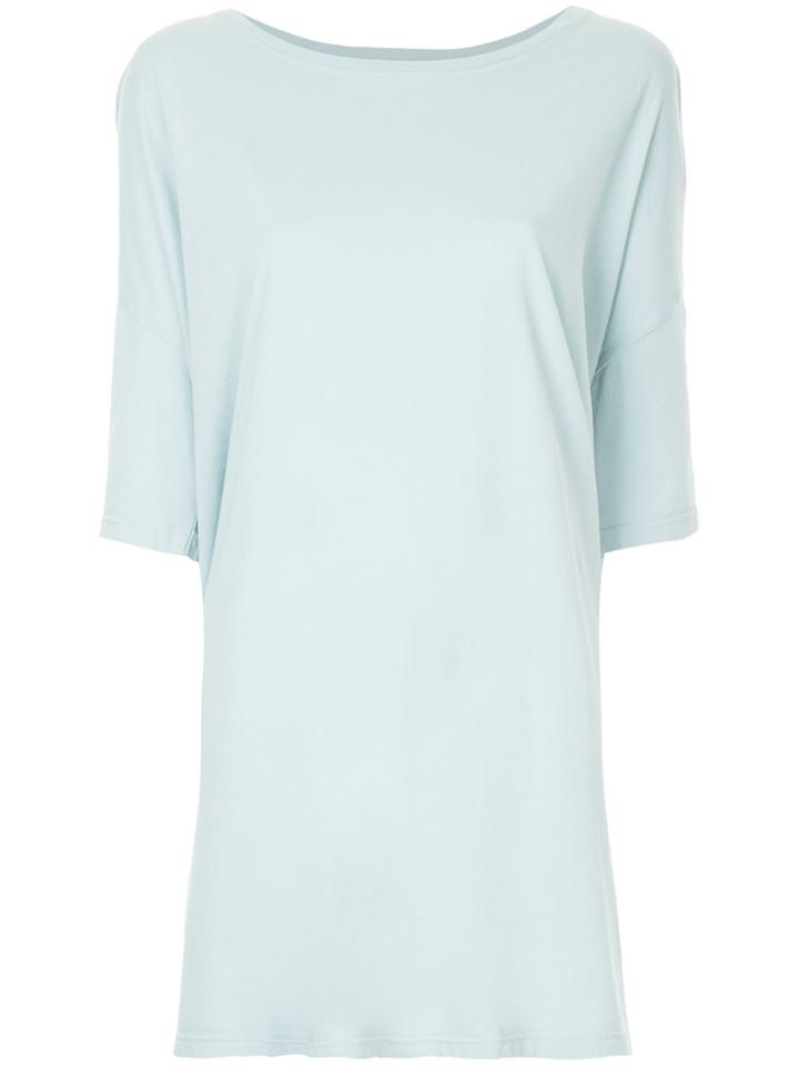 Faith Connexion Graphic Print Oversized T-shirt - Blue