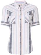 Xirena Striped Print Shirt - Multicolour