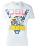 Diesel 't-joe-ab' T-shirt, Men's, Size: Xxl, White, Cotton