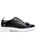 Thom Browne Bow Detail Oxford Shoes - Black