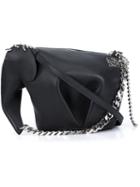 Loewe Mini 'punk Elephant' Bag, Women's, Black, Calf Leather