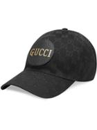 Gucci Gg Logo Baseball Cap - Black