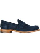 Church S Pembrey Loafers, Men's, Size: 7, Blue, Leather/suede