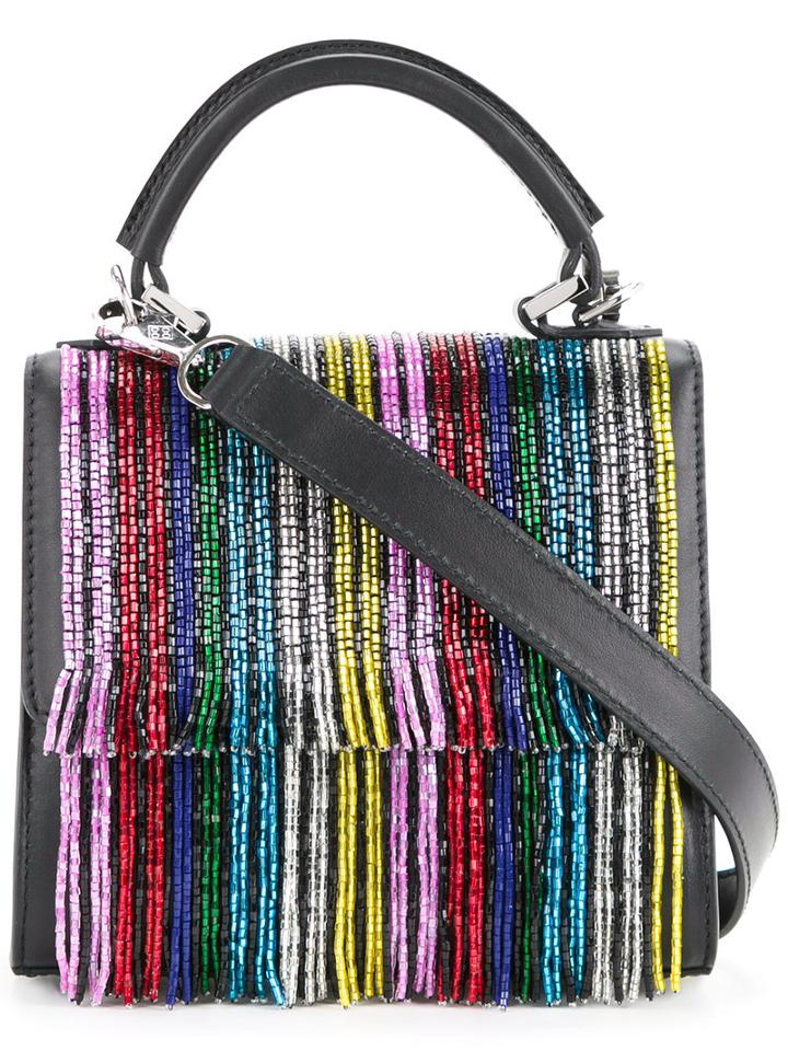 Les Petits Joueurs - Alex Tote - Women - Calf Leather - One Size, Women's, Black, Calf Leather