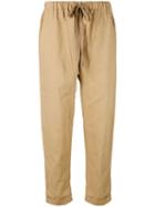 Ulla Johnson - Vega Trousers - Women - Cotton/linen/flax/tencel - 6, Nude/neutrals, Cotton/linen/flax/tencel
