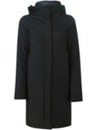 Herno Padded Hooded Coat, Women's, Size: 40, Black, Feather Down/polyester/polytetrafluoroethylene (ptfe)/polyamide