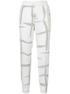 Lorena Antoniazzi Printed Trousers - White