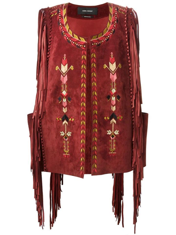 Isabel Marant Embroidered Waistcoat