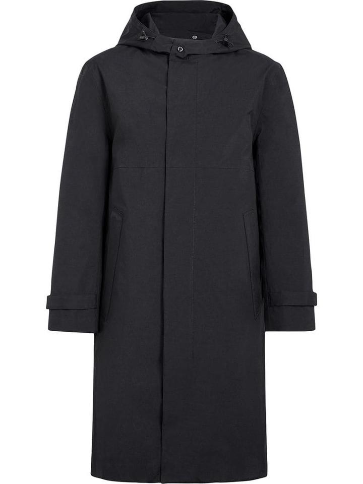Mackintosh Black Event Hooded Coat Gmh-003d