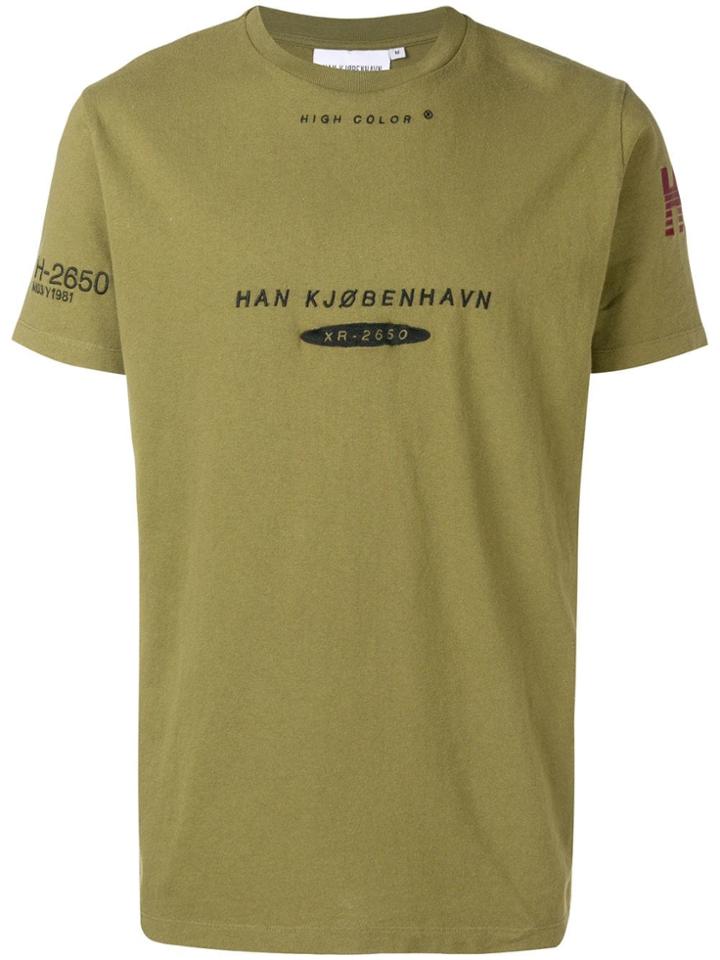 Han Kj0benhavn Logo T-shirt - Green