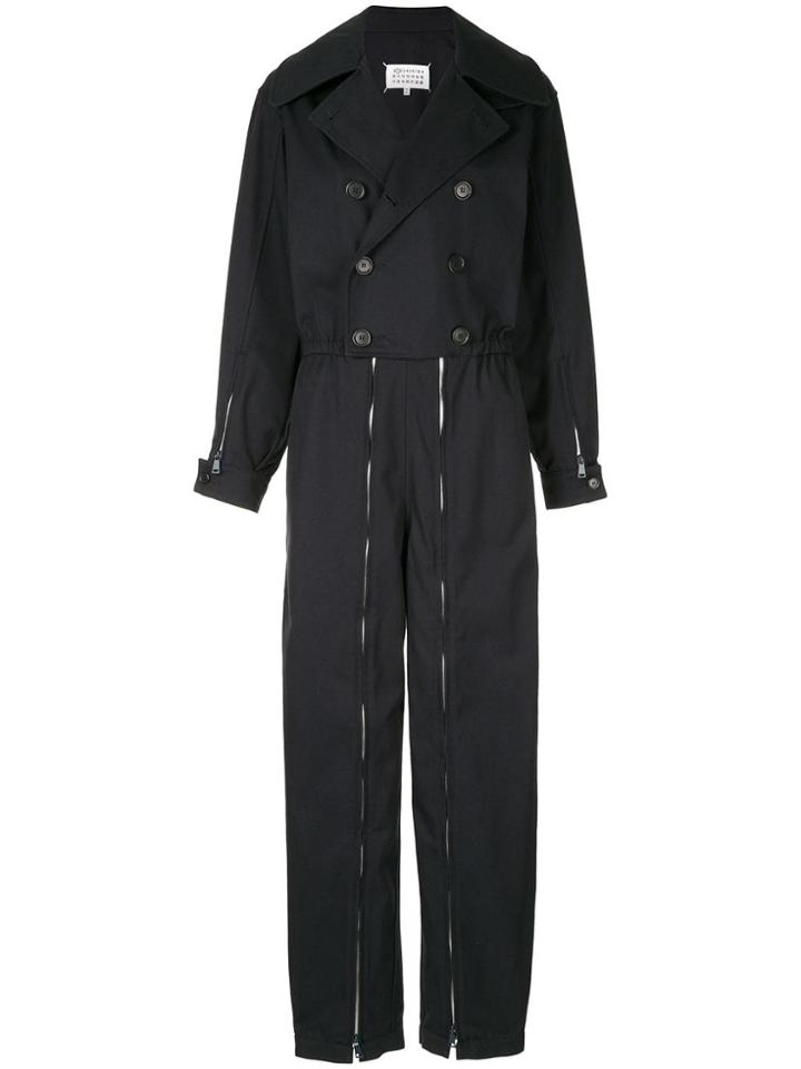 Maison Margiela Zipped Jumpsuit - Blue