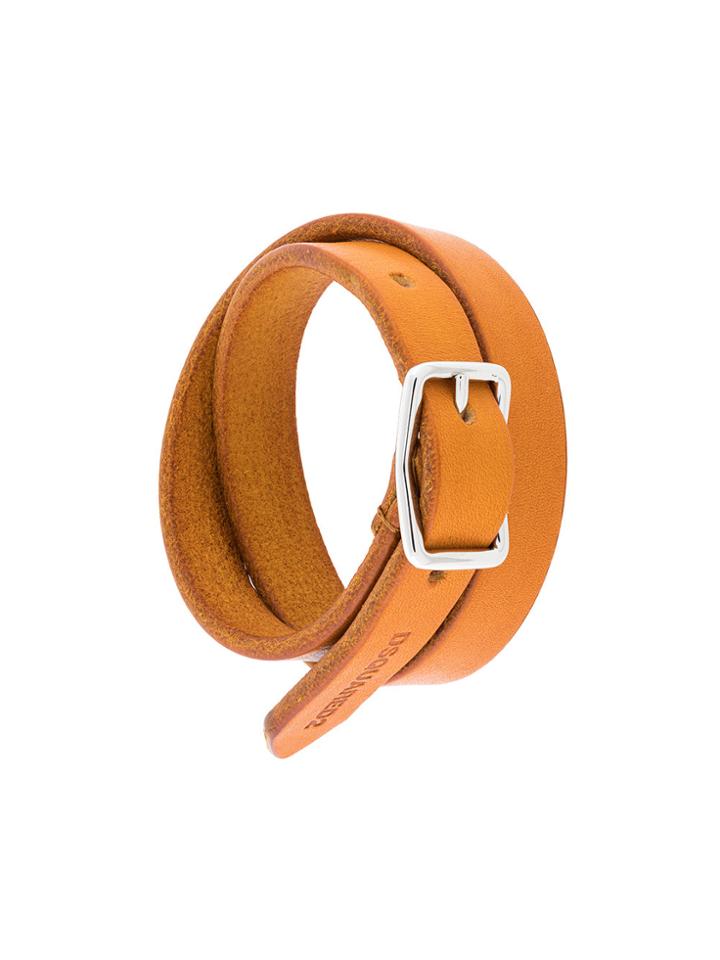 Dsquared2 Wrap-around Bracelet - Nude & Neutrals