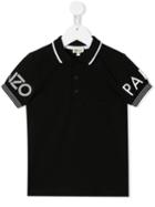 Kenzo Kids Logo Polo Shirt - Black