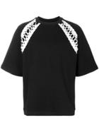 Ktz Lace-up Oversized T-shirt - Black