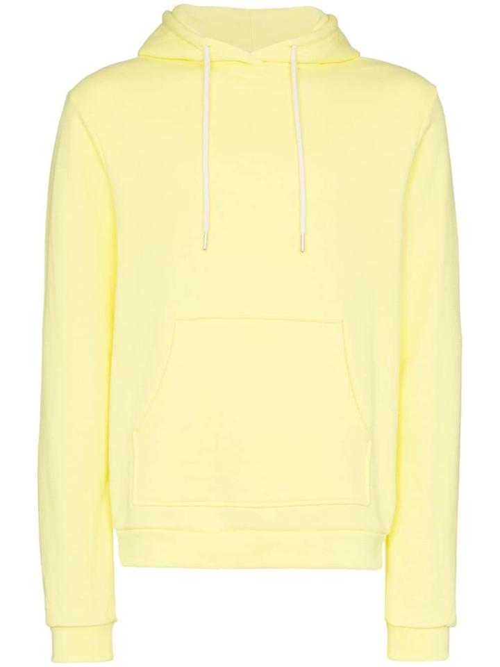 John Elliott Beach Jersey Hoodie - Yellow