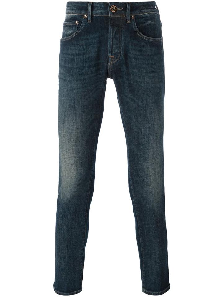 Jacob Cohen 'buddy' Slim Fit Jeans, Men's, Size: 36, Blue, Cotton/spandex/elastane