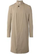 Stephan Schneider Single Breasted Coat, Men's, Size: Xl, Nude/neutrals, Cotton