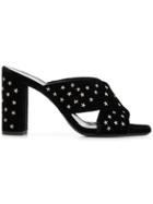 Saint Laurent Star Embellished Pumps - Black