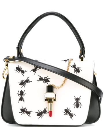 Giancarlo Petriglia Lipstick Lock Tote, Women's, Black