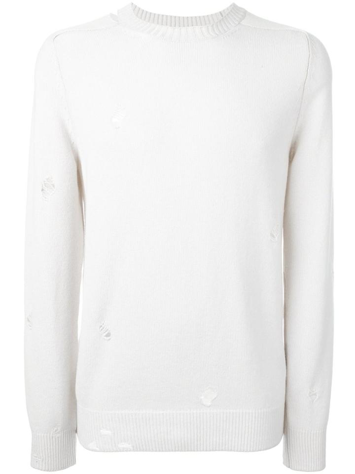Alexander Mcqueen Distressed Jumper - Nude & Neutrals