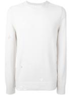 Alexander Mcqueen Distressed Jumper - Nude & Neutrals
