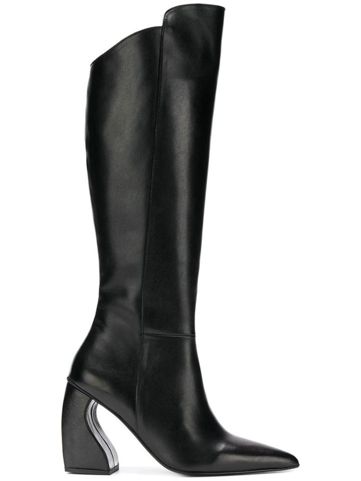Marques'almeida Curved Heel Boots - Black