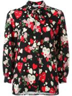 Vivetta Heart Print Shirt, Women's, Size: 42, Polyester