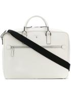 Serapian Slim Document Bag - White