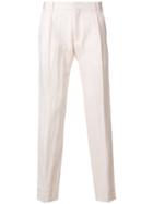 Chalayan Tapered Trousers - Pink & Purple