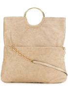 L'autre Chose Bracelet Handle Clutch - Metallic