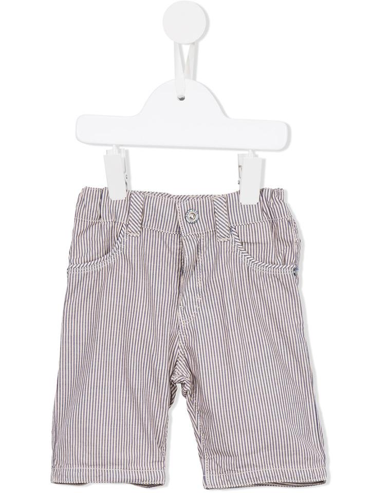 Boss Kids Pinstripe Bermuda Shorts, Toddler Boy's, Size: 24 Mth, Blue