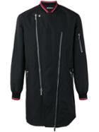 Dior Homme Asymmetric Zip Jacket, Men's, Size: 50, Black, Cotton