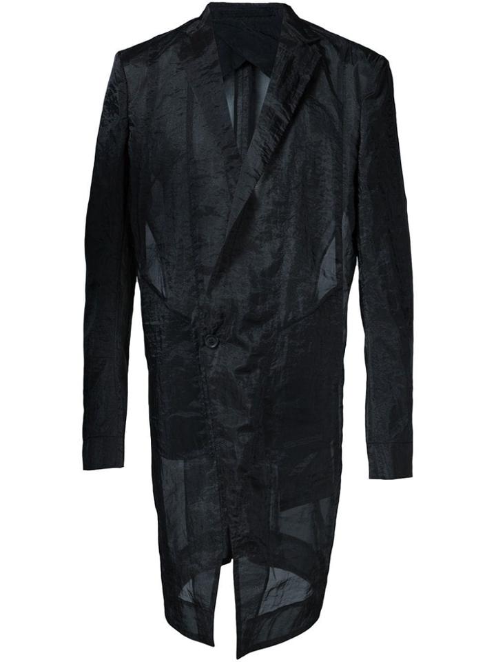 Julius Lightweight Blazer Jacket - Black