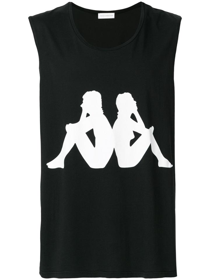 Faith Connexion Kappa Sleeveless T-shirt - Black