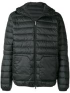 Pyrenex Quilted Hooded Coat - Black