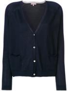 N.peal Cashmere Patch Pockets Cardigan - Blue