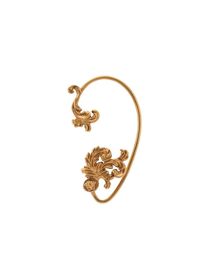 Versace Single Tribute Gold Ear Cuff
