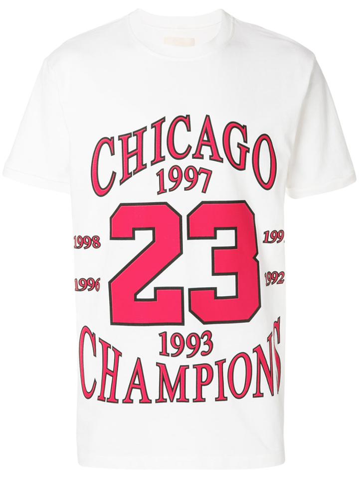 Ih Nom Uh Nit Varsity-print T-shirt - White