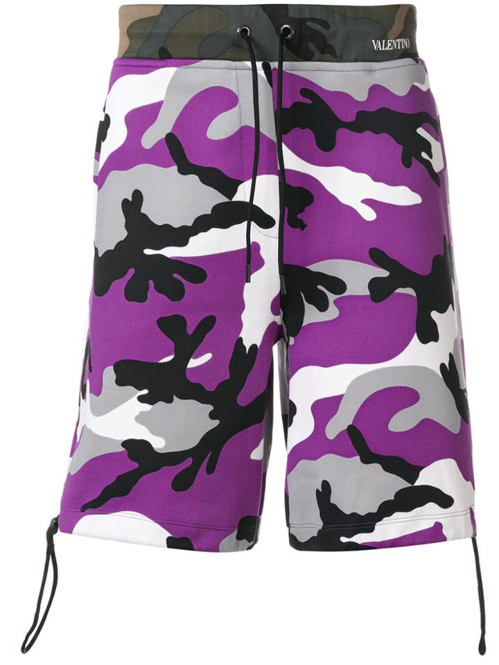 Valentino Camoushuffle Shorts - Multicolour