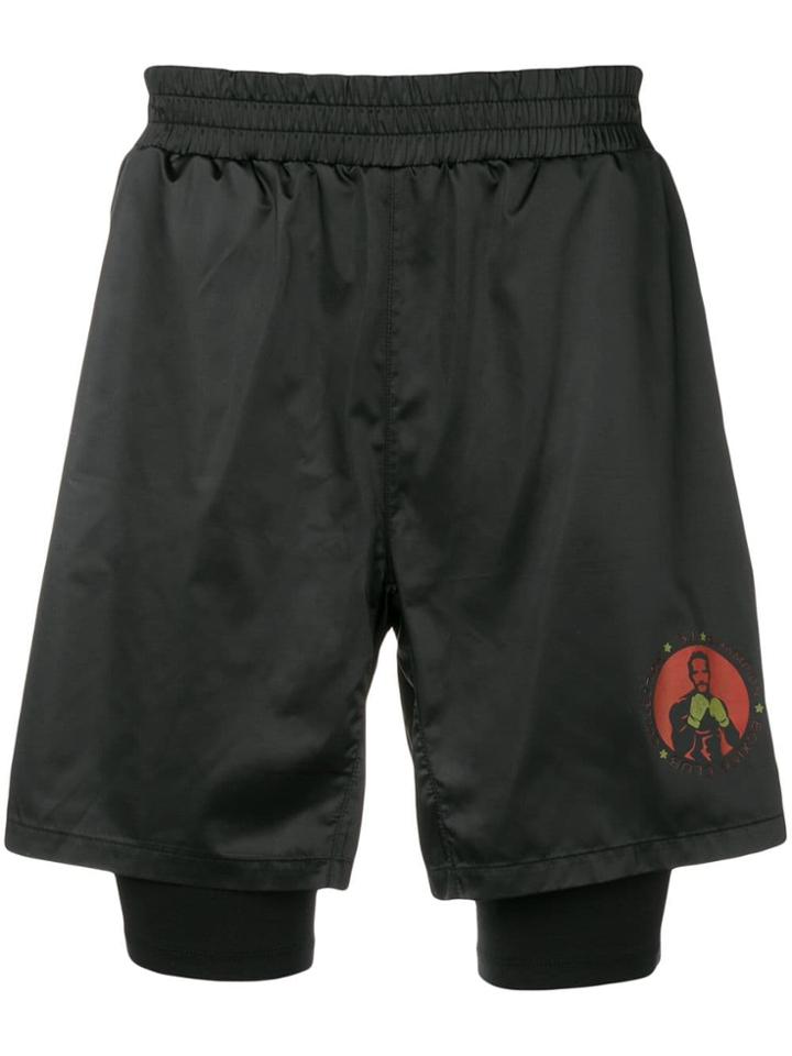 Karl Lagerfeld Boxing Shorts - Black