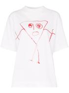 Plan C Sketch Print T-shirt - White