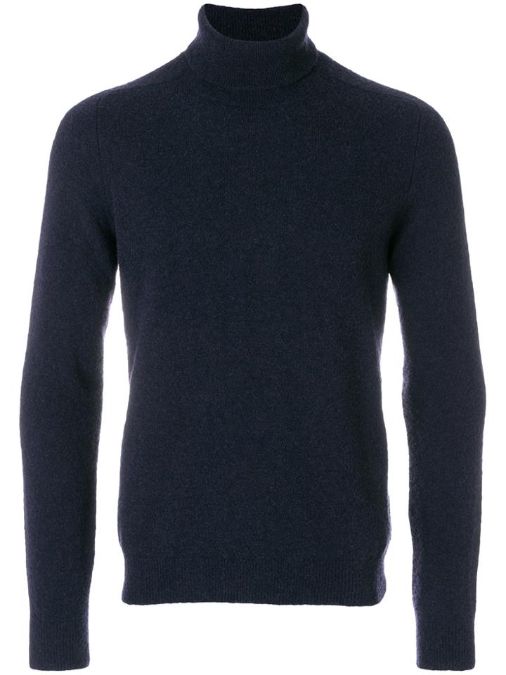Mauro Grifoni Roll-neck Jumper - Blue