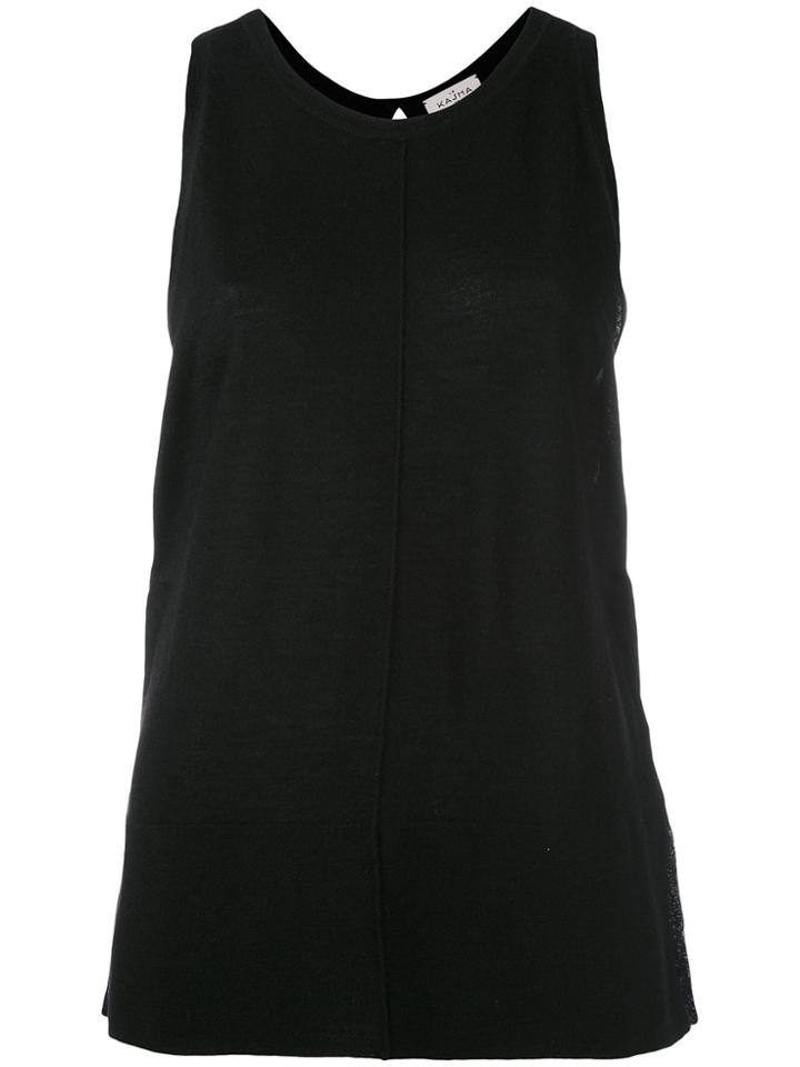 Le Kasha Knit Tank - Black