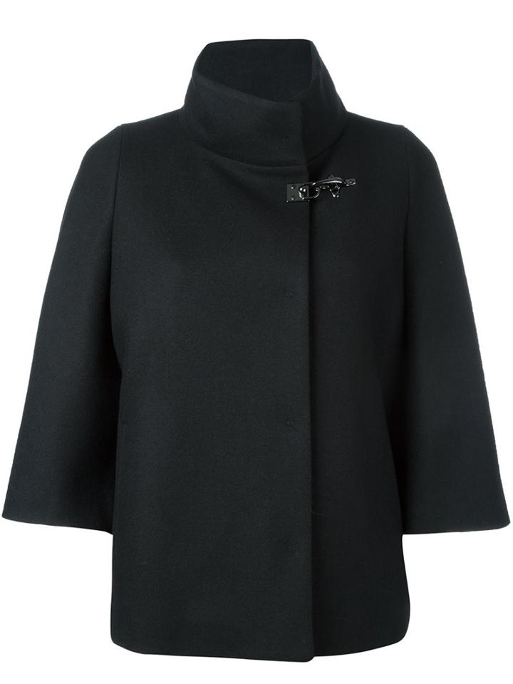 Fay Short Cape Coat