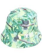 Diesel Kids - Printed Sun Hat - Kids - Cotton/polyester - 46 Cm, Green