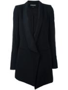 Ann Demeulemeester Shawl Lapel Coat - Black